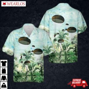 Australian Army 3rd Battalion, Royal Regiment Parachute Drop Hawaiian Shirt