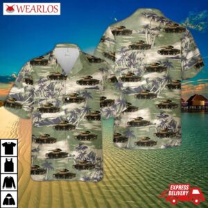 Australian Army Cruiser Tank Mk. 1 "sentinel" In Wwii Hawaiian Shirt