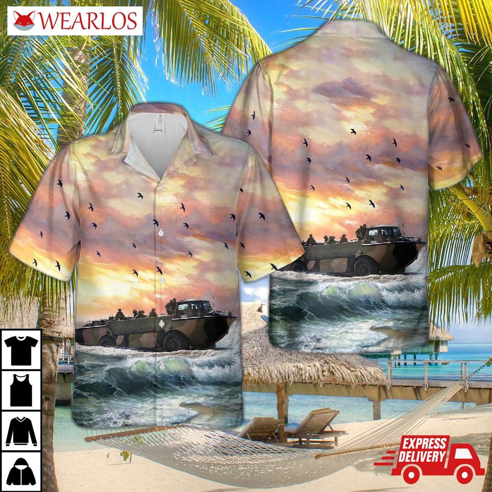 Australian Army Larc-v From 2nd Battalion, Royal Regiment Hawaiian Shirt