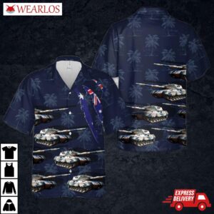 Australian Army Leopard As1 Tank Hawaiian Shirt