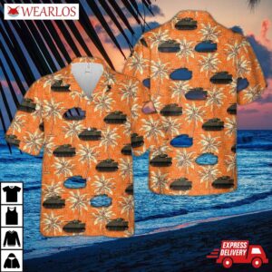 Australian Army M113a1 Fsv/alvis Saladin Turret Hawaiian Shirt
