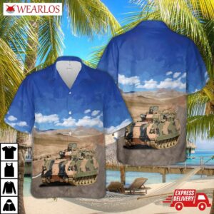 Australian Army M113as4 Armored Personnel Carrier Hawaiian Shirt