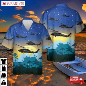 Australian Army Sikorsky S-70a-9 Blackhawk A25-102 "arion" Hawaiian Shirt