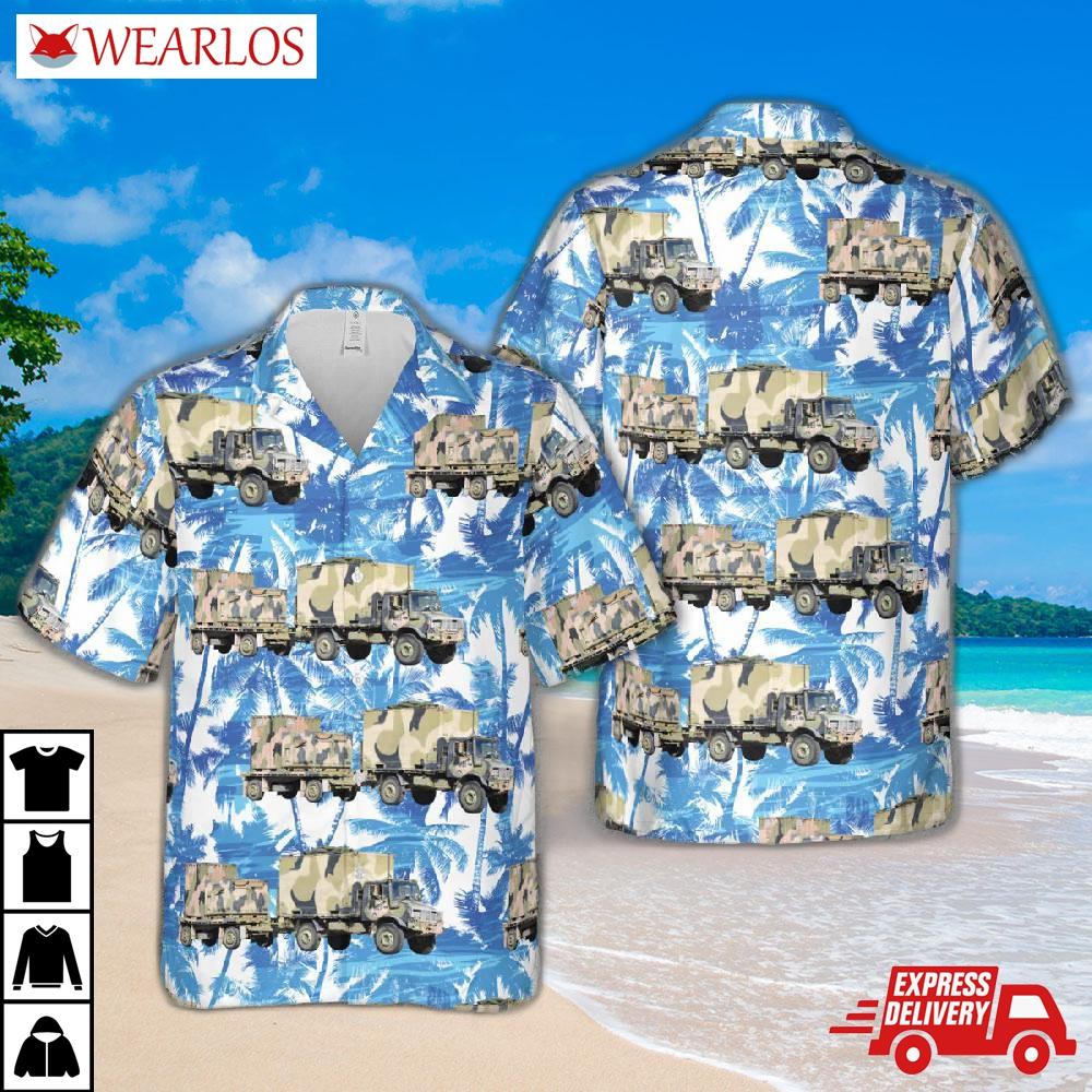 Australian Army Unimog Hawaiian Shirt