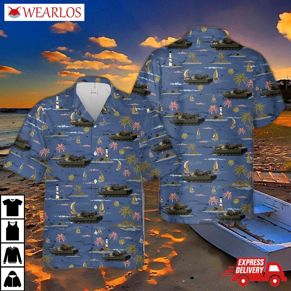 Australian M1a1 Aim Sa Era In The 2000s Hawaiian Shirt