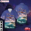 Austrian Air Force Saab 105o Hawaiian Shirt