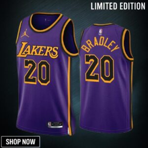 Avery Bradley 20 -23 Los Angeles Lakers Purple Statement Edition Jersey