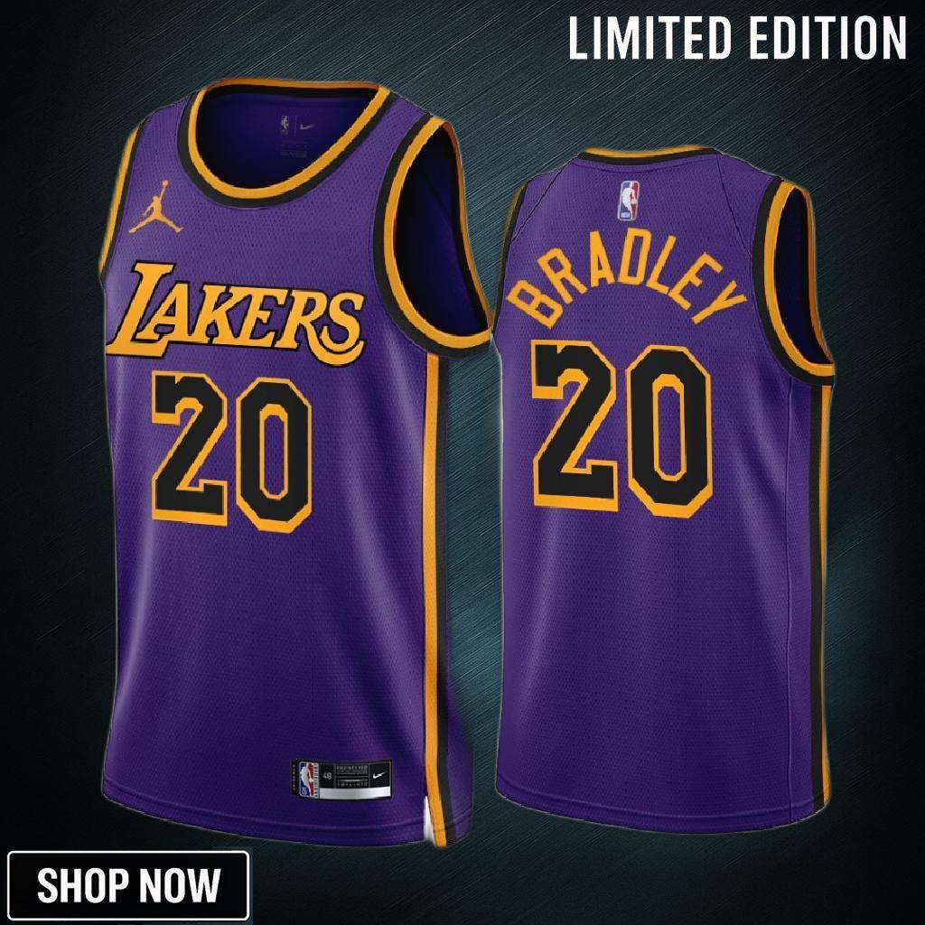 Avery Bradley 20 -23 Los Angeles Lakers Purple Statement Edition Jersey
