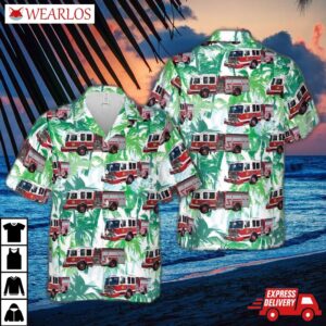 Avon Fire Department, By The Sea, Nj Hawaiian Shirt