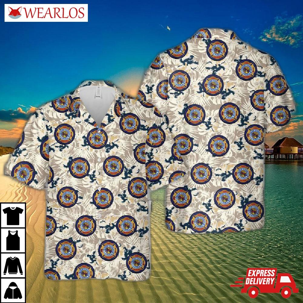 Bay County Fire Rescue Hawaiian Shirt