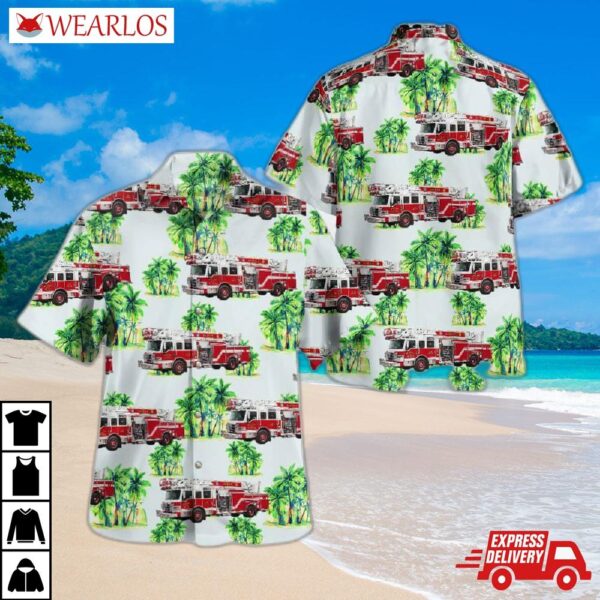 Beaufort Port Royal Fire Department South Carolina Hawaiian Shirt