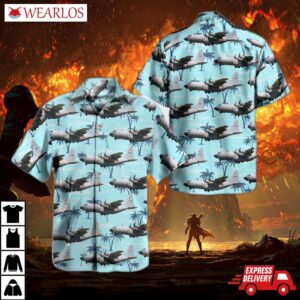 Belgian Air Force Lockheed C-130h Hercules (l-382) Hawaiian Shirt