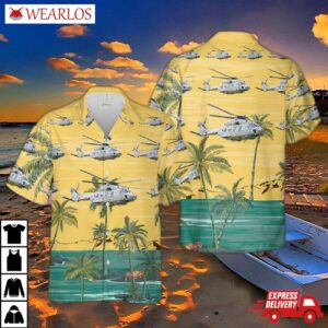 Belgian Air Force Nhindustries Nh90-nfh Hawaiian Shirt