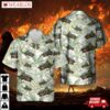 Bell Ah-1 Cobra Vietnam Era Helicopter Hawaiian Shirt