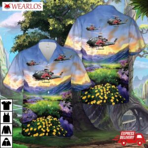 Bell Cobra 209/ah-1f The Flying Bulls Hawaiian Shirt