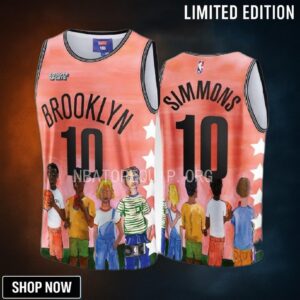 Ben Simmons 10 Brooklyn Nets & Kidsuper Studios Unisex Hometown Jersey