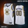 Bennedict Mathurin 00 Indiana Pacers White Association Edition -23 Men Jersey Swingman