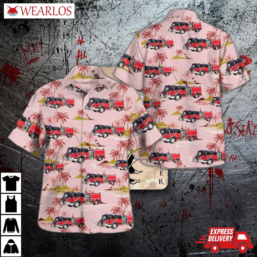 Benwood, Marshall County, West Virginia, Benwood Fire Department Hawaiian Shirt