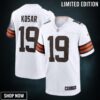 Bernie Kosar Cleveland Browns Retired Player Game Jersey - White Nfl