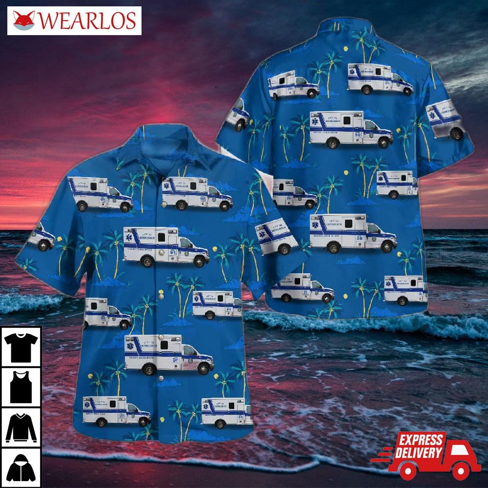 Bethlehem, Pennsylvania, City Of Bethlehem Ems Hawaiian Shirt