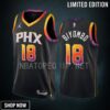 Bismack Biyombo 18 Phoenix Suns -23 Statement Edition Black Jersey