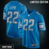 Bobby Layne Detroit Lions Game Retired Player Jersey - Blue Nfl