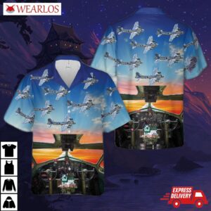Boeing B-17g Flying Fortress Interior Hawaiian Shirt