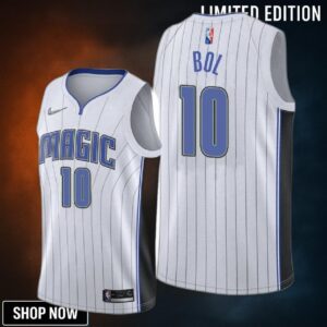 Bol 10 Orlando Magic Association Edition White Jersey Trade - Men