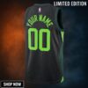 Boston Celtics Nike City Edition Swingman Jersey - Custom Unisex