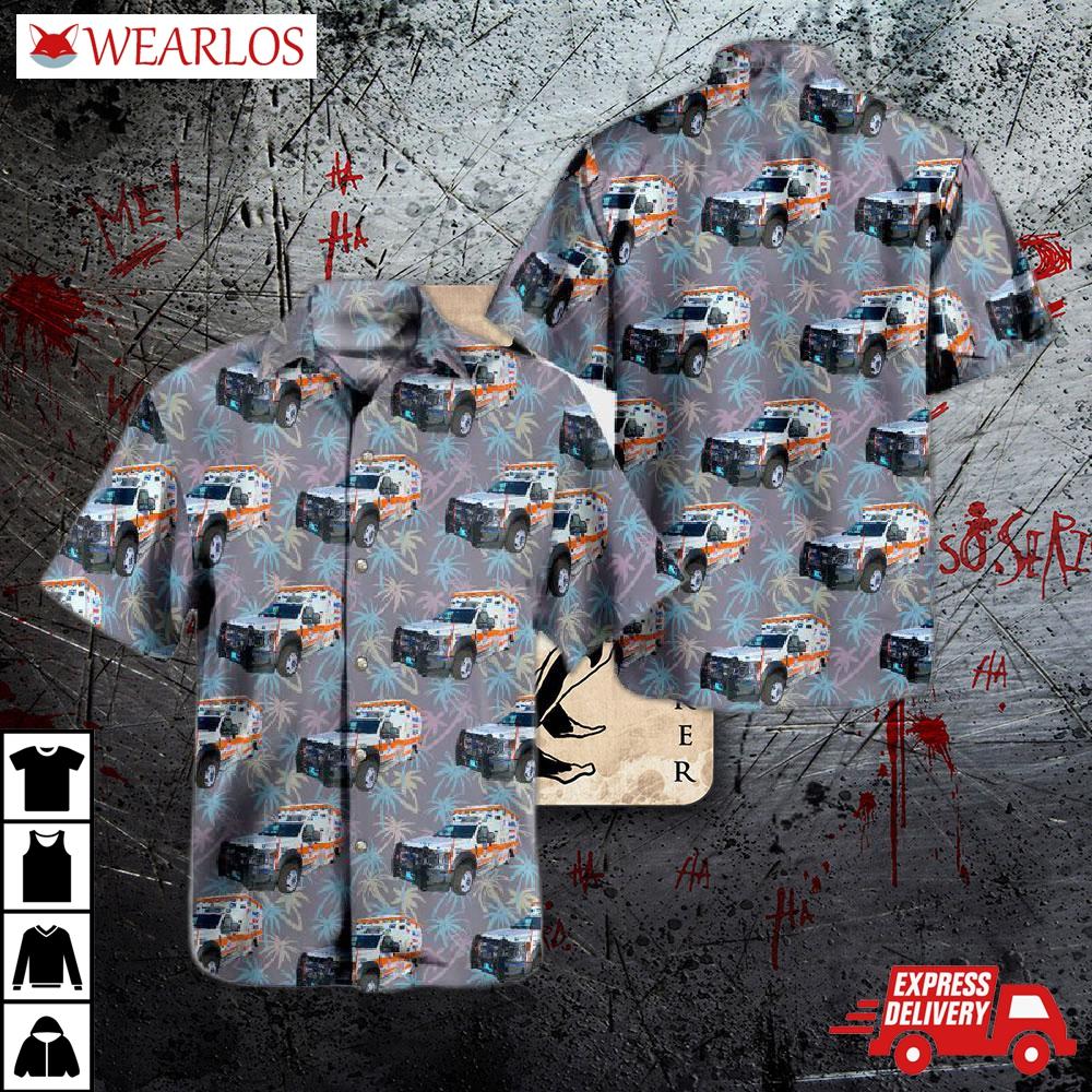 Boston, Massachusetts, Boston Ems Hawaiian Shirt