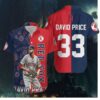 Boston Red Sox David Price Tribute Hawaiian Shirt