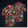 Boston Red Sox Tiki Jungle Hawaiian Shirt