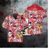 Boston Red Sox Tropical Logo Collage Hawaiian Shirt