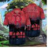 Boston Red Sox Tropical Palm Paradise Hawaiian Shirt