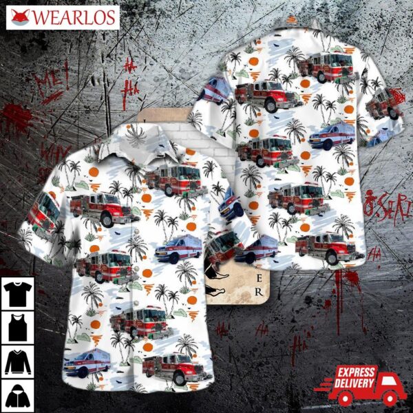 Boswell Fire Department, Pennsylvania Hawaiian Shirt