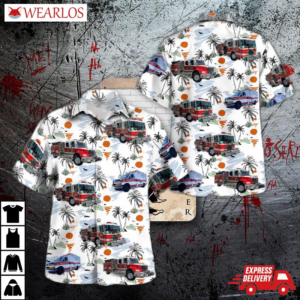 Boswell Fire Department, Pennsylvania Hawaiian Shirt