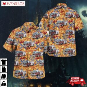 Brazoria, Texas, Brazoria Volunteer Fire Department Hawaiian Shirt