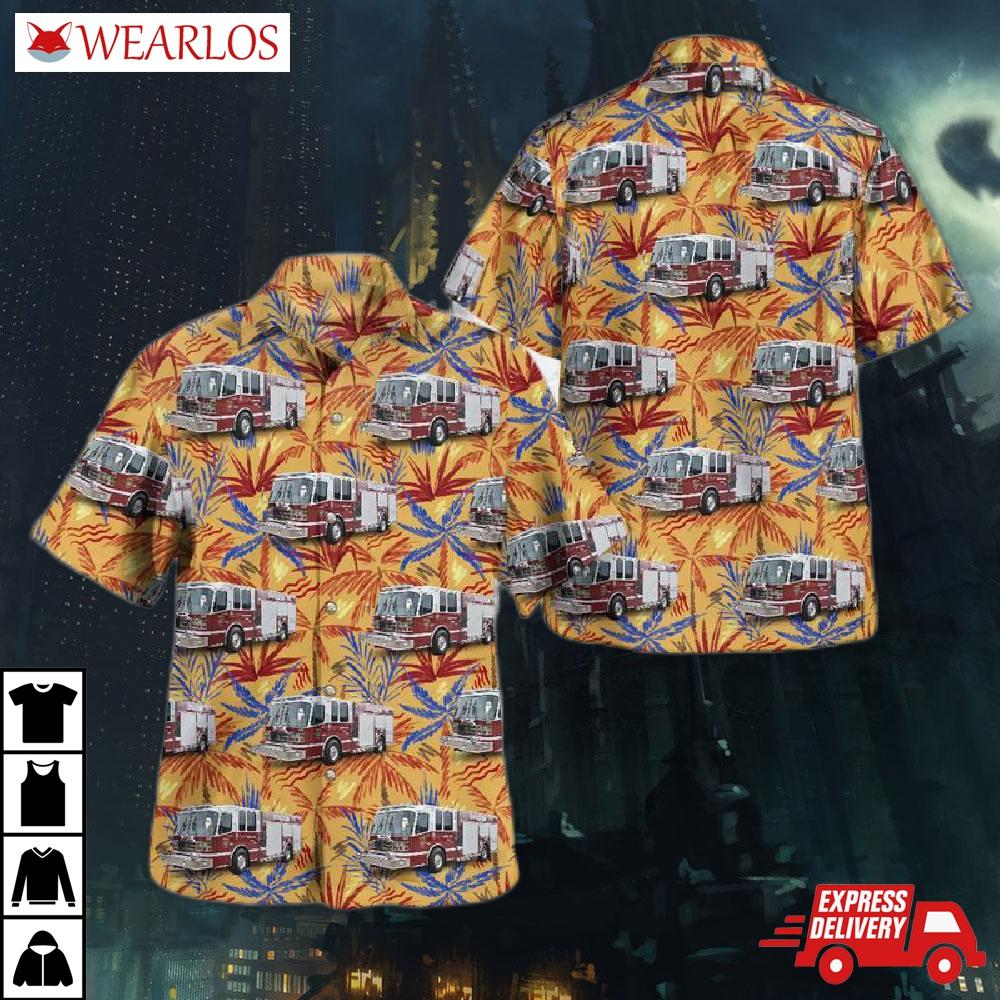 Brazoria, Texas, Brazoria Volunteer Fire Department Hawaiian Shirt