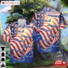 Breeze Airways A220-300, 4th Of July Hawaiian Shirt