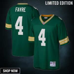 Brett Favre Green Bay Packers Mitchell & Ness 1996 Legacy Replica Jersey - Nfl