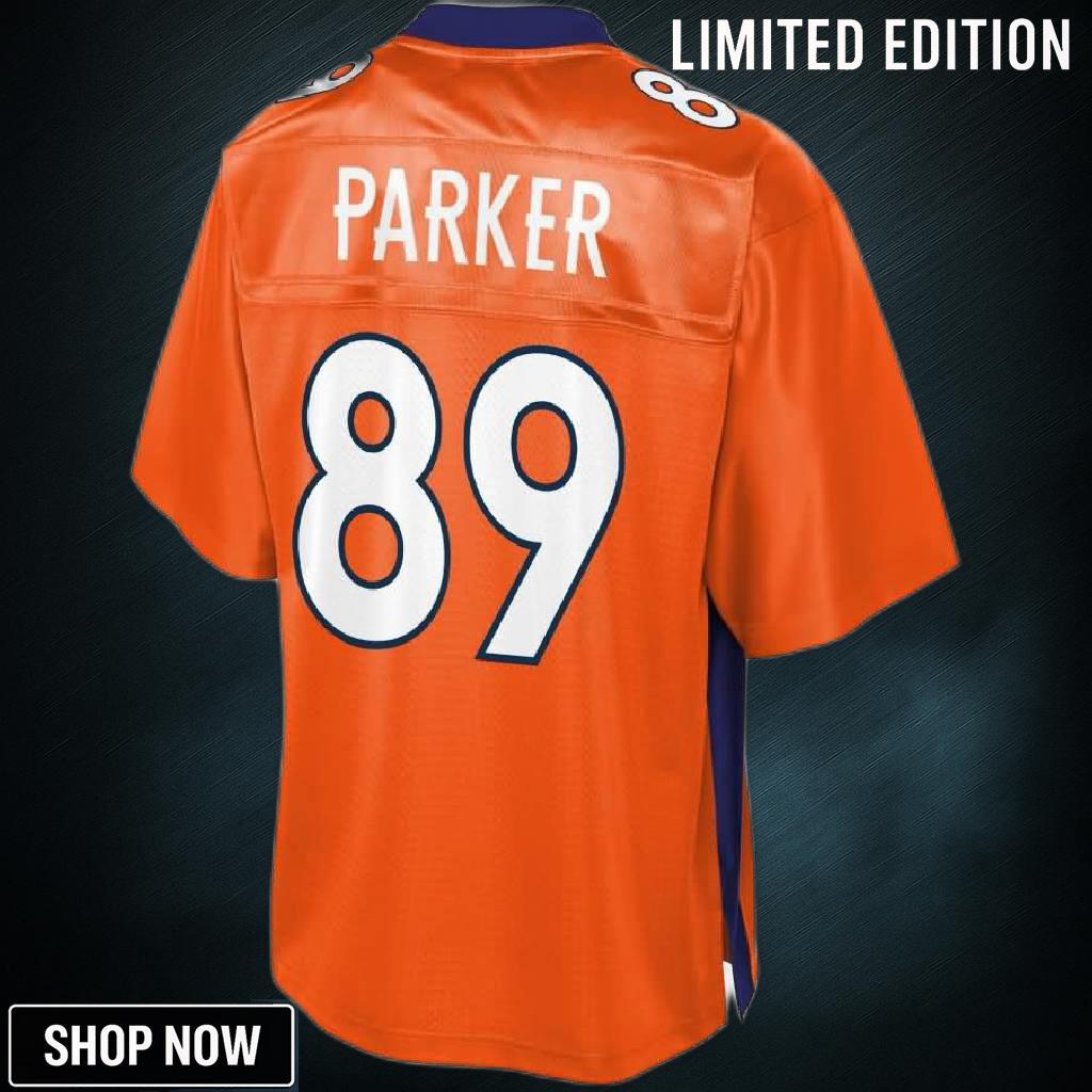 Brian Parker Denver Broncos Nfl Pro Line Player Jersey - Orange