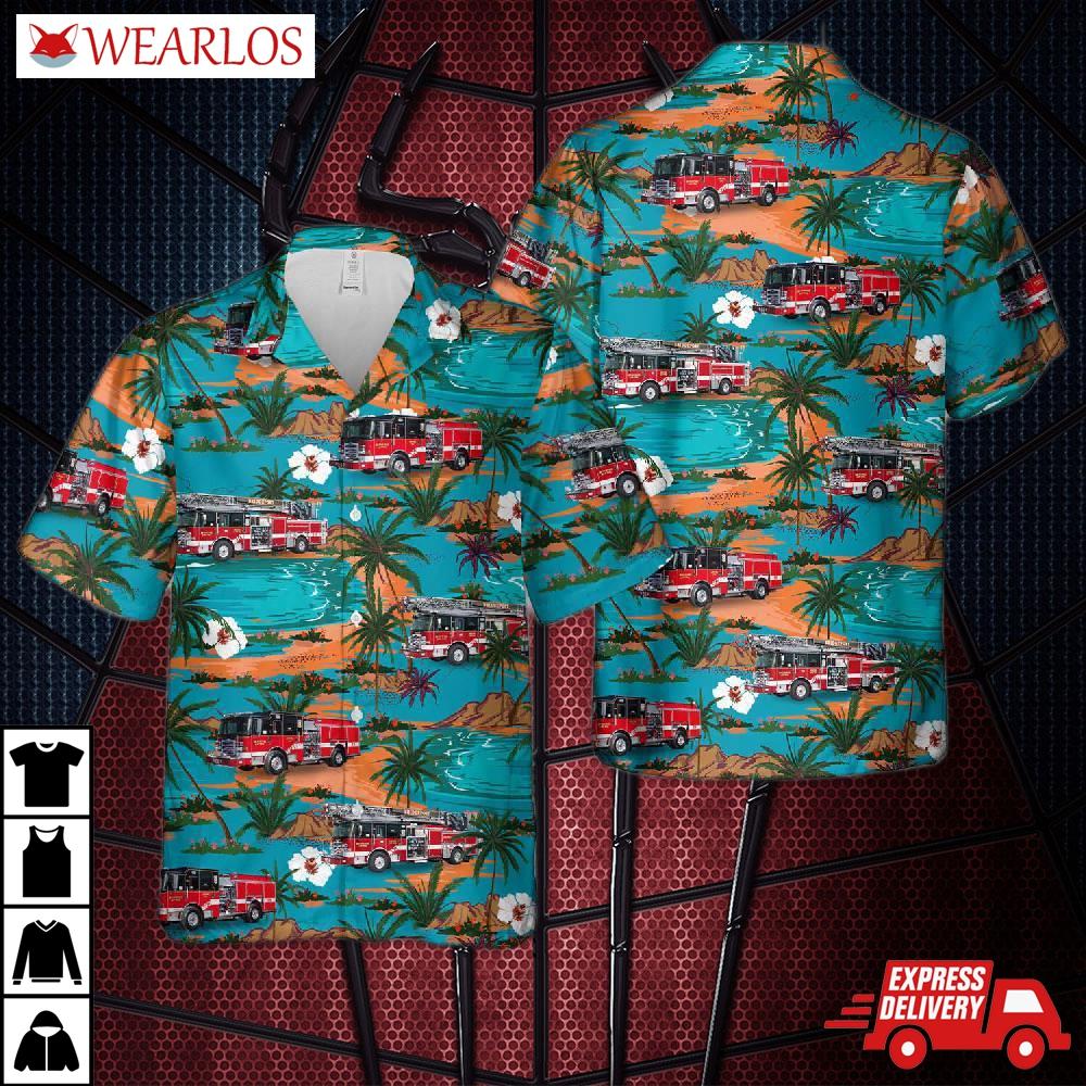 Bridgeport, Connecticut, Bridgeport Fire Department Hawaiian Shirt