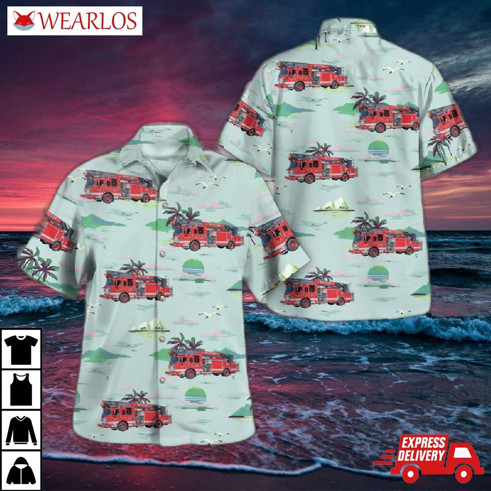 Bridgeton, New Jersey, Bridgeton Fire Department Hawaiian Shirt