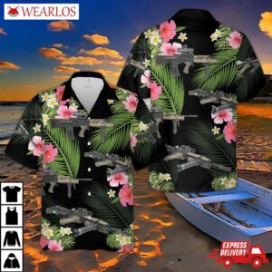 British Army L85a2 Assault Rifle Hawaiian Shirt
