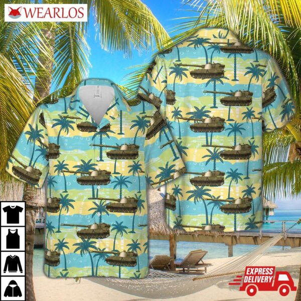 British M109a2, 2nd Gulf War, 2003 Hawaiian Shirt