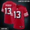 Brock Purdy 13 San Francisco 49ers Alternate Game Player Jersey - Scarlet
