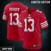 Brock Purdy 13 San Francisco 49ers Game Player Jersey - Scarlet