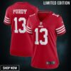 Brock Purdy San Francisco 49ers Women's Game Player Jersey - Scarlet