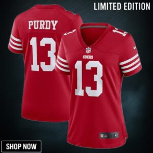 Brock Purdy San Francisco 49ers Women's Game Player Jersey - Scarlet