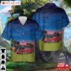 Brookfield Illinois Fire Department Hawaiian Shirt